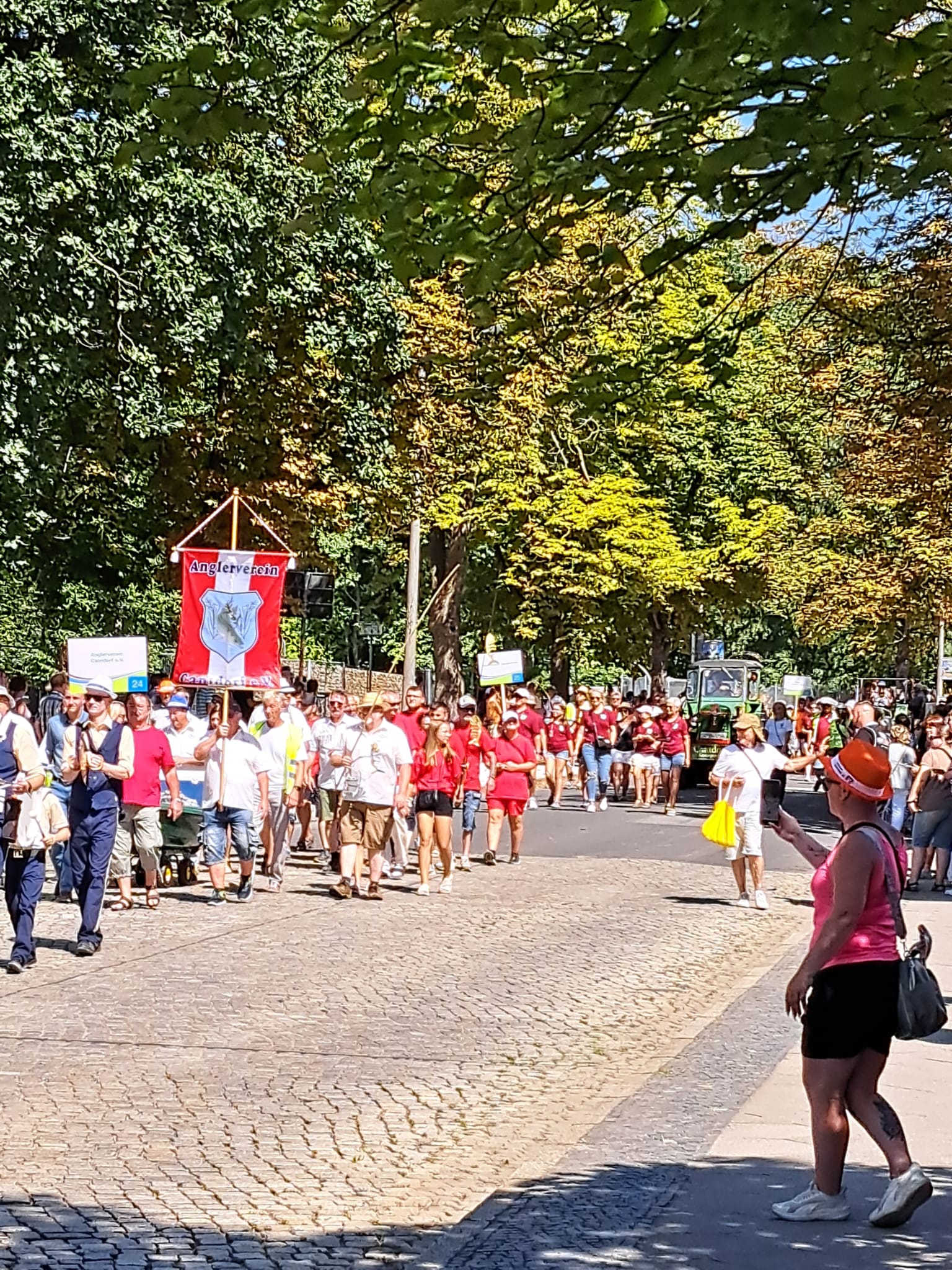Anglerverein Cantdorf beim Umzug